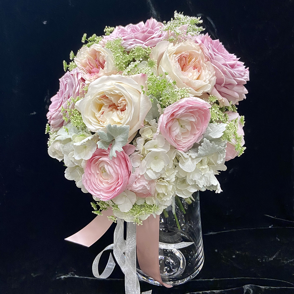 Bouquet of Pastela Rose Chrysanthemum