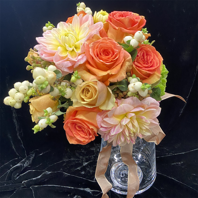 Vibrant Bridal Bouquet