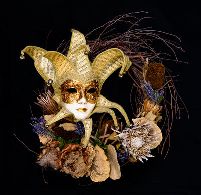 Mademoiselle Masquerade Wreath
