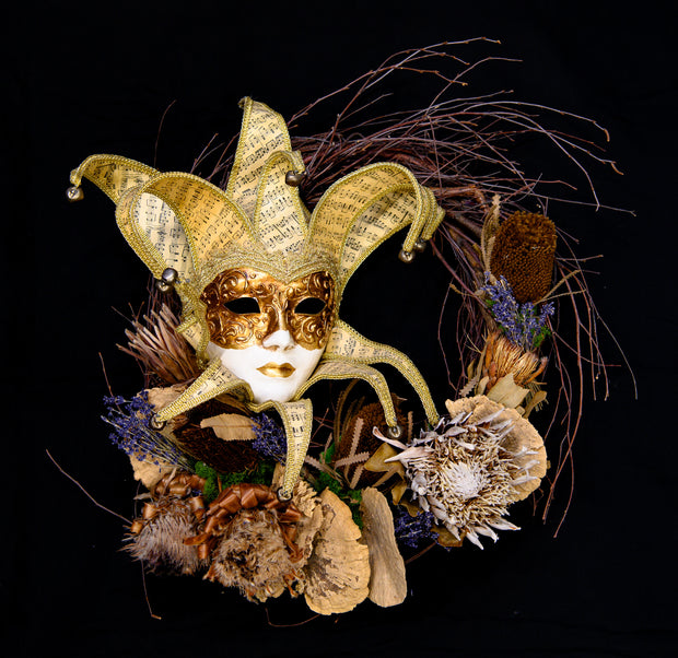Mademoiselle Masquerade Wreath